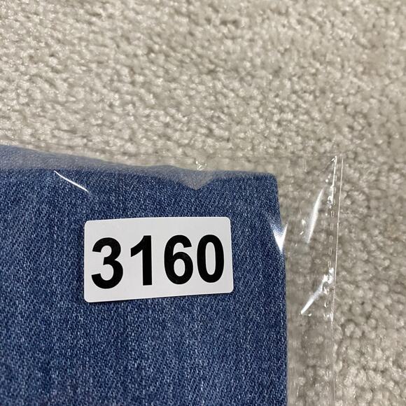 American Eagle Jeans Womens 2 Blue Stretch Wide Leg Distressed Ripped Knees - Picture 11 of 11